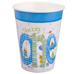  Boys Big One 9 oz. Cups (8) Party Supplies: Toys & Games