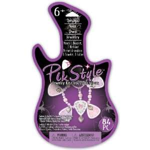  Pik Style Jewelry Kit Girly Pink Purple: Arts, Crafts 