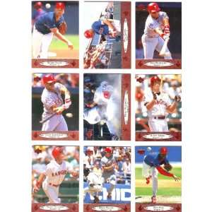    1996 Upper Deck Baseball Texas Rangers Team Set