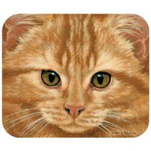  Fiddlers Elbow Orange Tabby Cat Mouse Pad Office 