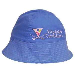  NCAA VIRGINIA CAVALIERS INFANT BLUE SUN BUCKET HAT: Sports 