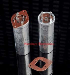 USA MALLORY NOS electrolytic capacitor 20uf + 20uf + 20uf 450V  