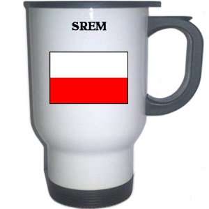  Poland   SREM White Stainless Steel Mug 