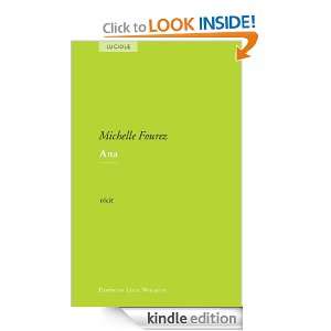Ana (Luciole) (French Edition) Michelle Fourez  Kindle 