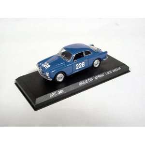   Scale DetailCars Alfa Romeo Sprint 1960 1000 Miglia #228: Toys & Games