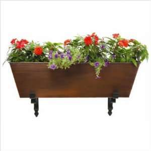  Faux Galvanized Tin Flower Box Patio, Lawn & Garden