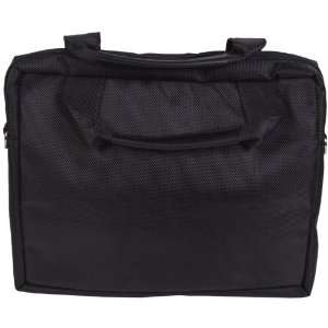   Black Laptop Notebook Case Carry on Briefcase / Shoulder Messenger Bag