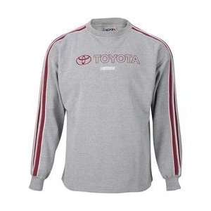   Embroidered Crew Sweatshirt   TOYOTA Extra Large: Sports & Outdoors