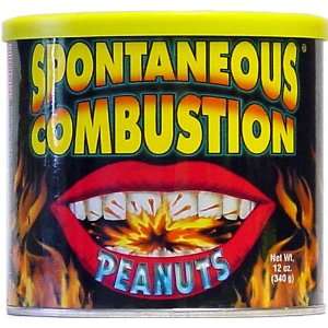 Spontaneous Combustion Peanuts, 12 oz  Grocery & Gourmet 
