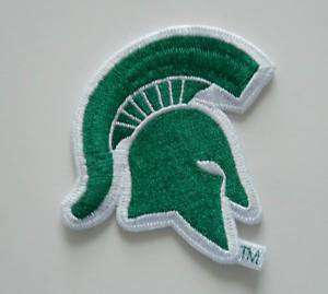 MICHIGAN STATE SPARTANS HELMET LOGO NCAA COLLEGE PATCH  