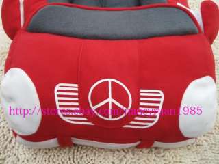   Soft and Warm Pet Dog Cat Car Bed House Sofa Bed Tote Small Black Red