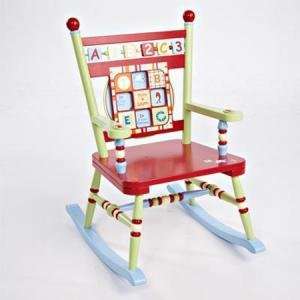  Levels of Discovery Alphabet Soup Rocking Chair