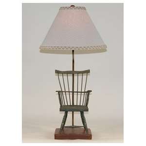  Minature Wood Chair Table Lamp: Home Improvement