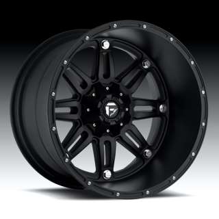 Four (4) Brand New Black Fuel Off Road Hostage D531 (Deep) 22x14 