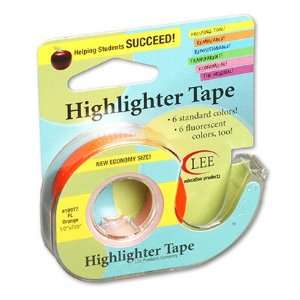  10 Pack LEE PRODUCTS COMPANY REMOVABLE HIGHLIGHTER TAPE 