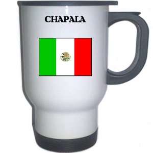  Mexico   CHAPALA White Stainless Steel Mug Everything 