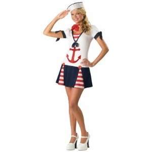  In Character Costumes 180968 Sassy Sailor Teen Costume 