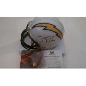   Phillip Rivers Signed San Diego Chargers Mini Helmet: Everything Else