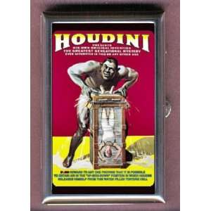 HARRY HOUDINI MAGICIAN POSTER Coin, Mint or Pill Box: Made 