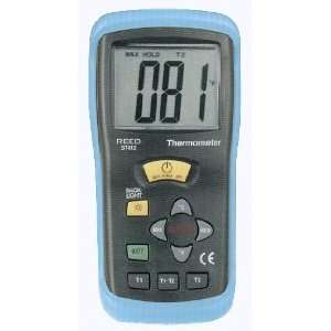  Thermometer Thermocouple Dual Temp Reed # ST 612