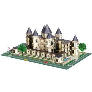   3d Model Building Puzzle   Chateau De Chambord, France: Toys & Games