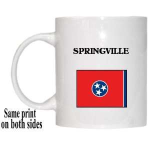  US State Flag   SPRINGVILLE, Tennessee (TN) Mug 