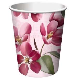  Cherry Blossom 9 oz. Paper Cups (8 count): Health 