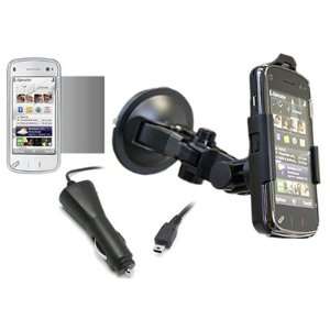  SUBLIME Car Holder/Kit/Mount Custom Made for Nokia N97 with In Car 