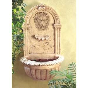  Lion Head Wall Fountain: Patio, Lawn & Garden