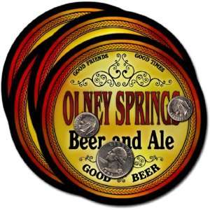  Olney Springs , CO Beer & Ale Coasters   4pk Everything 