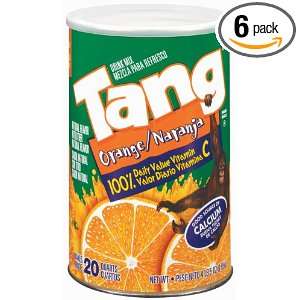 Tang Orange Powdered Drink Mix, 6.94 Ounce Units (Pack of 6)  
