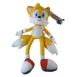   Sega Tails Sonic The Hedgehog Stuffed Plush Toy (18in): Toys & Games