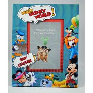  Disney World Mickey Chip Dale 5x7 4x6 Picture Frame New 