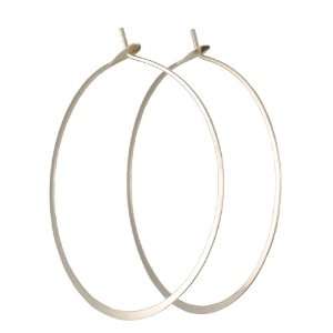  MELISSA JOY MANNING  1 3/4 Forged Hoops Jewelry