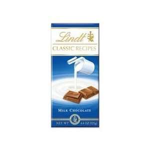 Lindt Classic Recipe Milk Chocolate Bar   Pack of 3:  