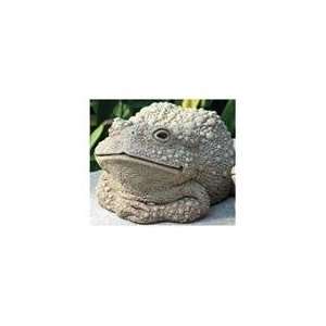  Cast Stone Frog Toad Indoor Outdoor Statue Sculpture 