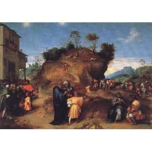   24x36 Inch, painting name Stories of Joseph 1, By Andrea del Sarto