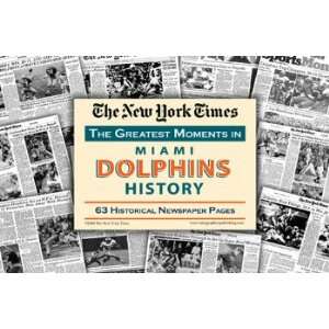  Miami Dolphins Newspaper Compilation