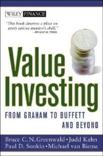 value investing from graham bruce c n greenwald paperback $