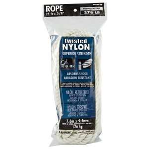 Lehigh NPP825W P 3/8in X 50 Twist Nylon Rope