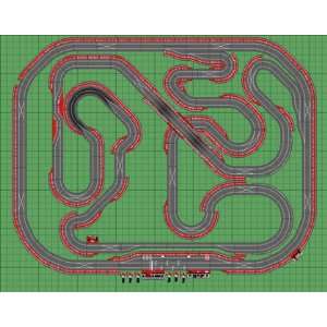 com 1/32 SCX Digital Slot Car Race Track Sets   Extreme Layout 6 Car 