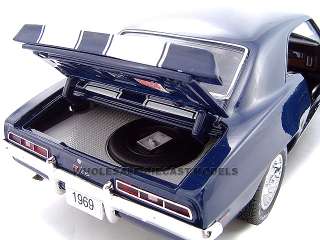   new 1 24 scale diecast model of 1969 chevrolet camaro z28 hard top die