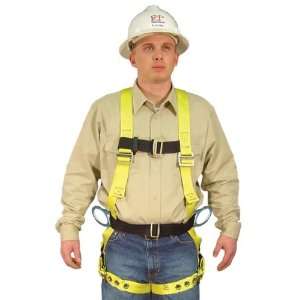  Full Body Harness w/Grommet/Tongue Buckle Leg Straps and 