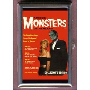 FAMOUS MONSTERS HORROR Coin, Mint or Pill Box Made in USA