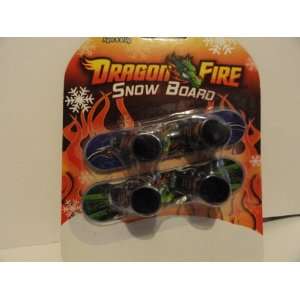 Dragon Fire Snow Board   2 Per Package: Everything Else