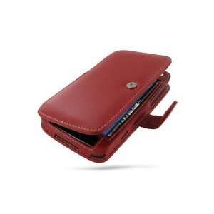    PDair Leather Case for Dell Streak 5 (Red)   Book Type Electronics