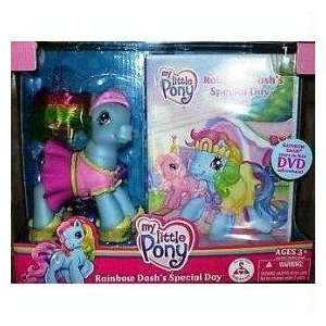  My Little Pony Rainbow Dash Special Day Includes Pony with 
