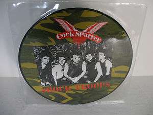   Shock Troops Picture Disc 77 Punk Capt Oi Skinhead NEW MINT  