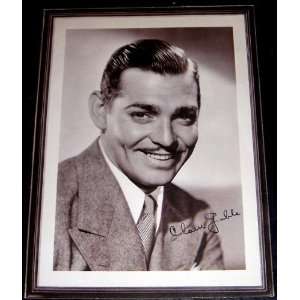  Actor Clark Gable Publicity Photograph (Movie Memorabilia 