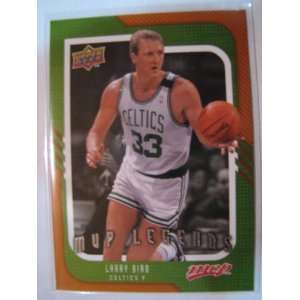 2008   09 Upper Deck MVP Larry Bird Celtics Legends 